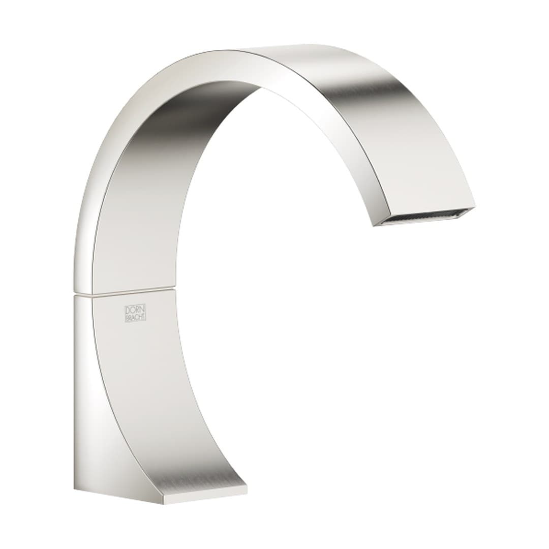 Dornbracht CYO – Στόμιο Νιπτήρα – Deck-mounted basin spout without pop-up waste – Platinum / Brushed Platinum (13717811-36)