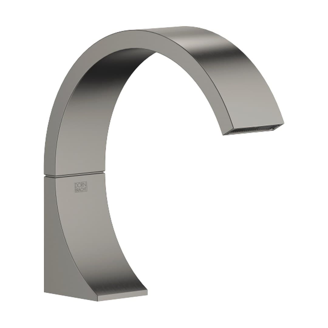 Dornbracht CYO – Στόμιο Νιπτήρα – Deck-mounted basin spout without pop-up waste – Brushed Dark Platinum (13717811-99)
