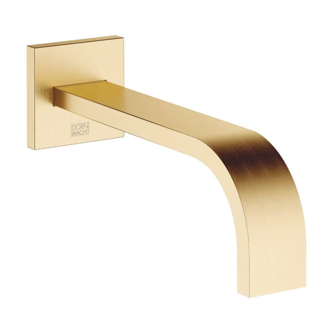 Dornbracht MEM – Στόμιο Νιπτήρα Τοίχου – Brushed Durabrass (23kt Gold) (13800782-28)