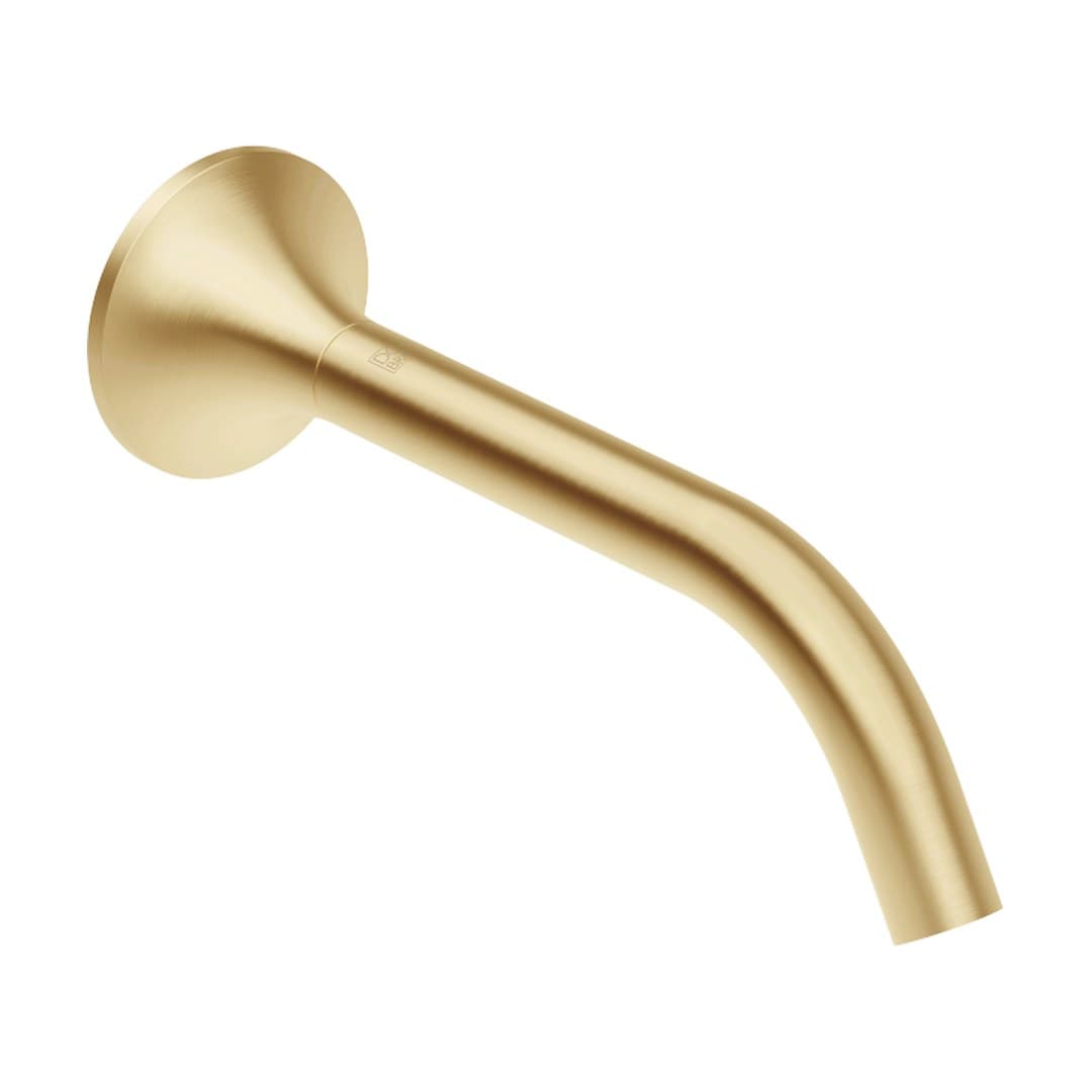 Dornbracht VAIA – Στόμιο Νιπτήρα Τοίχου – Brushed Durabrass (23kt Gold) (13800809-28)