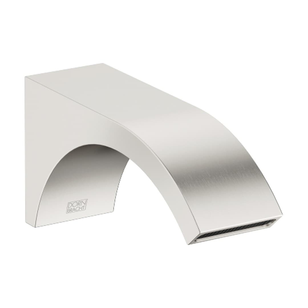 Dornbracht CYO – Στόμιο Νιπτήρα Τοίχου – Wall-mounted basin spout without pop-up waste – Brushed Platinum (13800811-06)