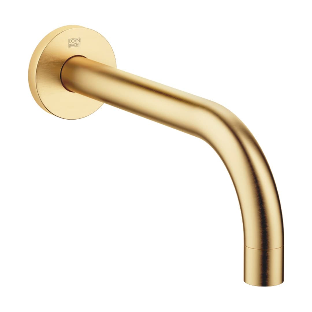Dornbracht Tara – Στόμιο Νιπτήρα Τοίχου – Brushed Gold (PVD) (13800882-37)
