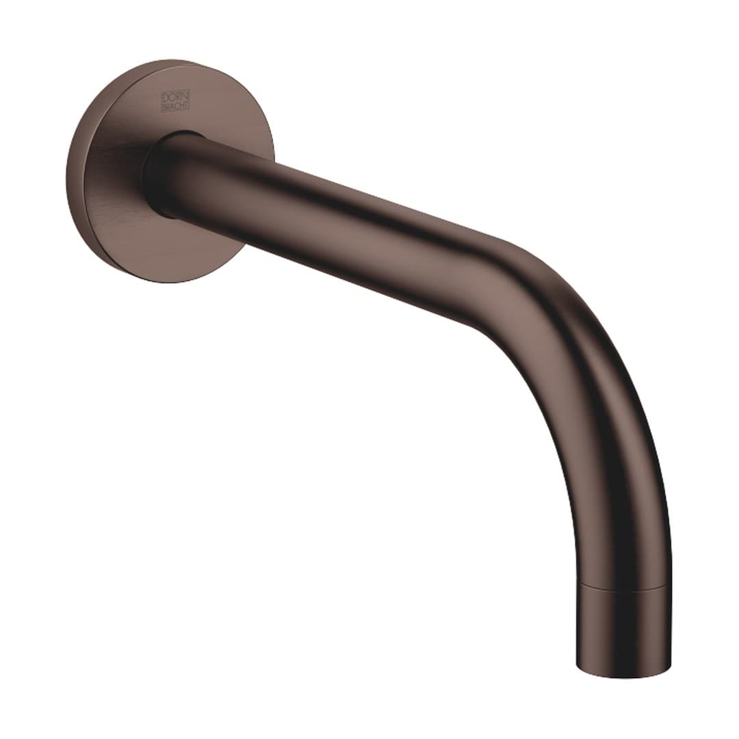 Dornbracht Tara – Στόμιο Νιπτήρα Τοίχου – Brushed Dark Bronze (PVD) (13800882-43)