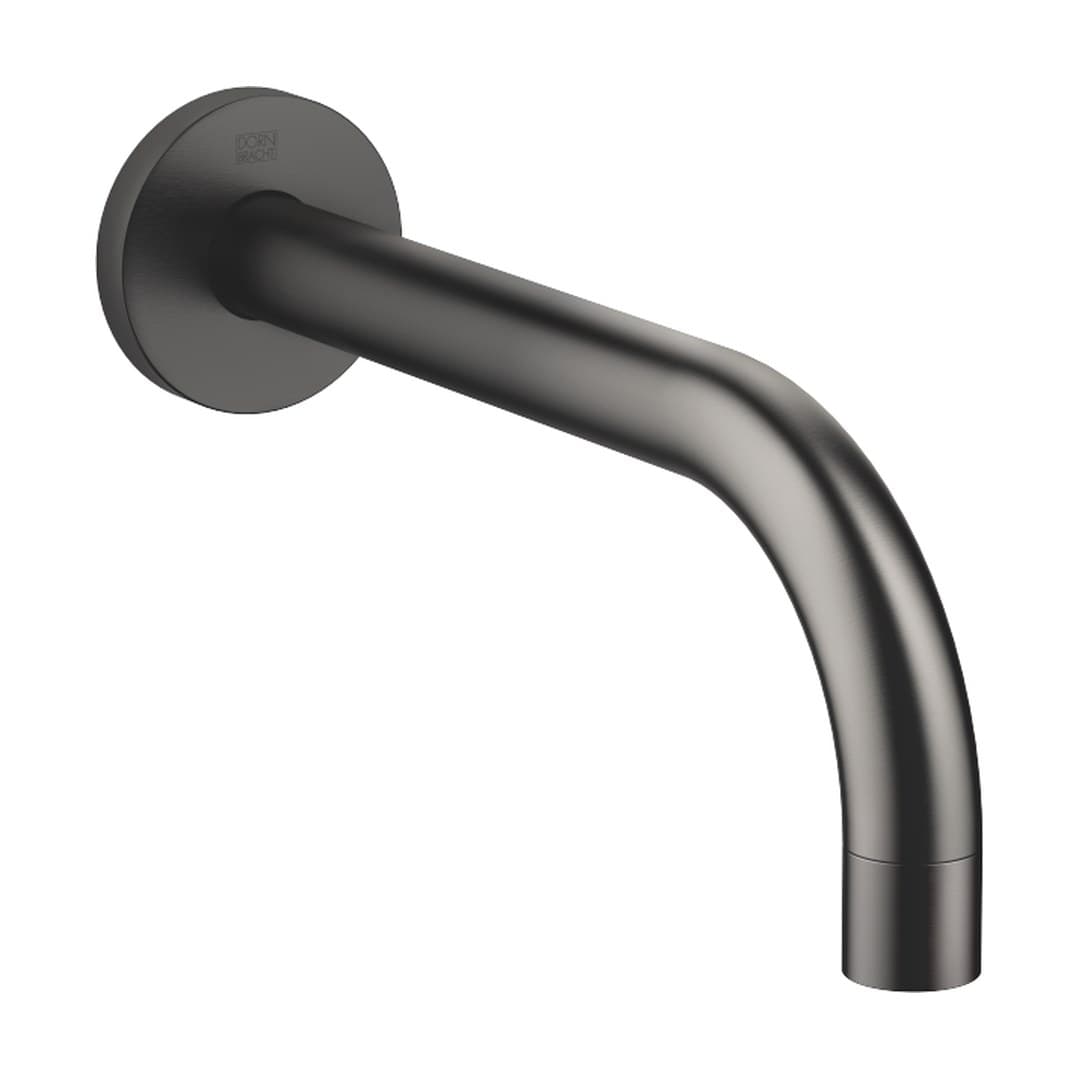 Dornbracht Tara – Στόμιο Νιπτήρα Τοίχου – Brushed Dark Platinum (13800882-99)