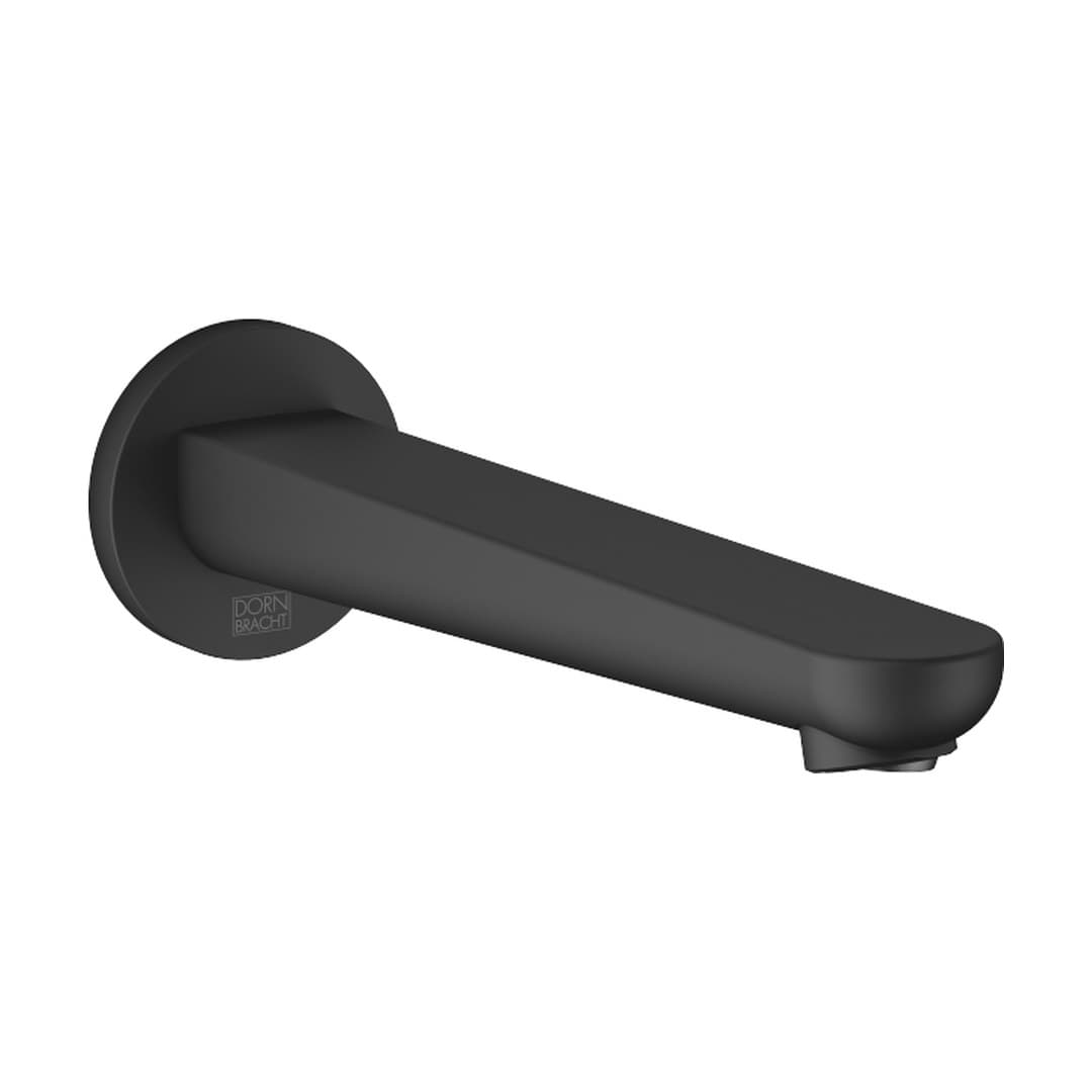 Dornbracht Yamou – Στόμιο Μπανιέρας Τοίχου – Soft Black (13801831-69)