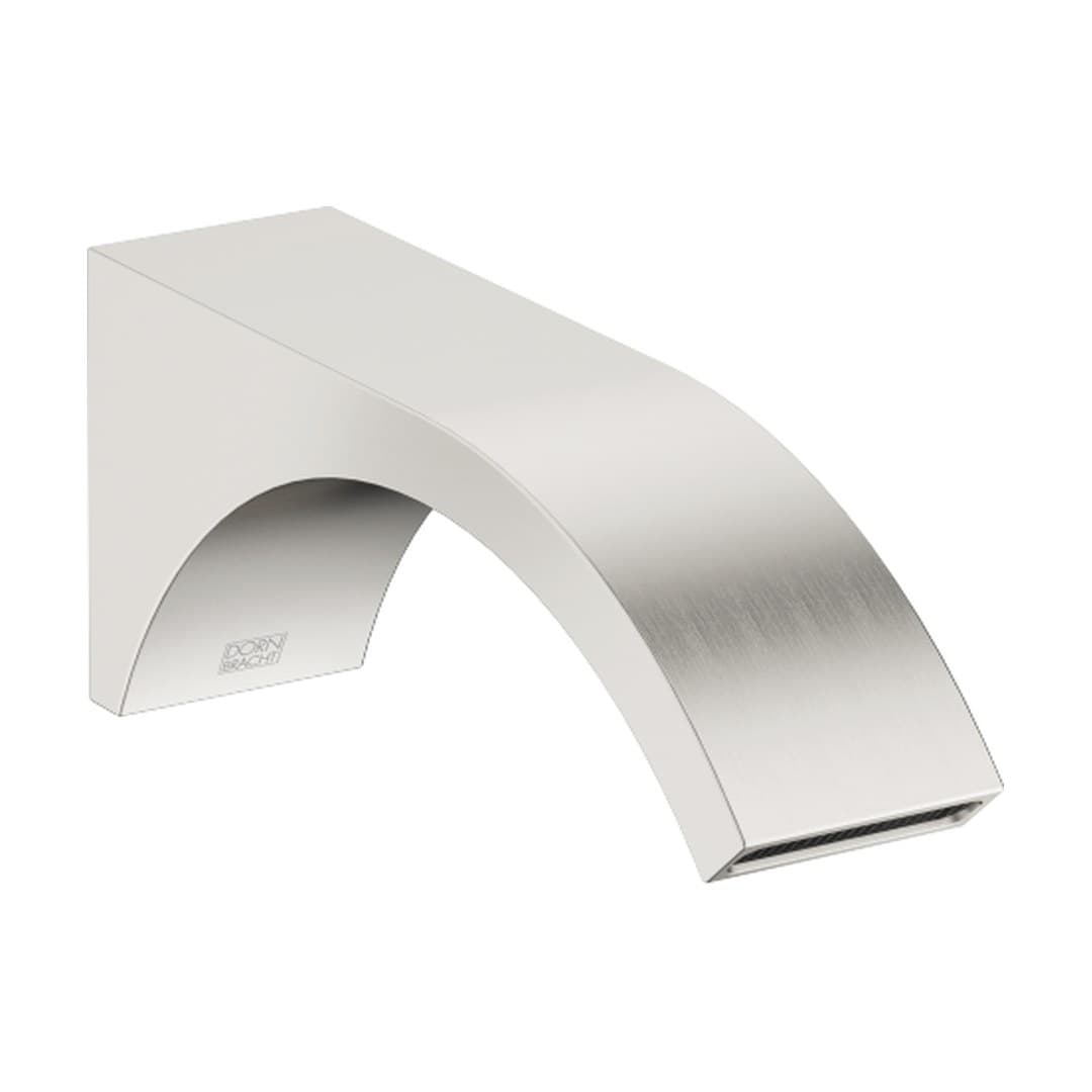 Dornbracht CYO – Στόμιο Νιπτήρα Τοίχου – Wall-mounted basin spout without pop-up waste – Brushed Platinum (13805811-06)
