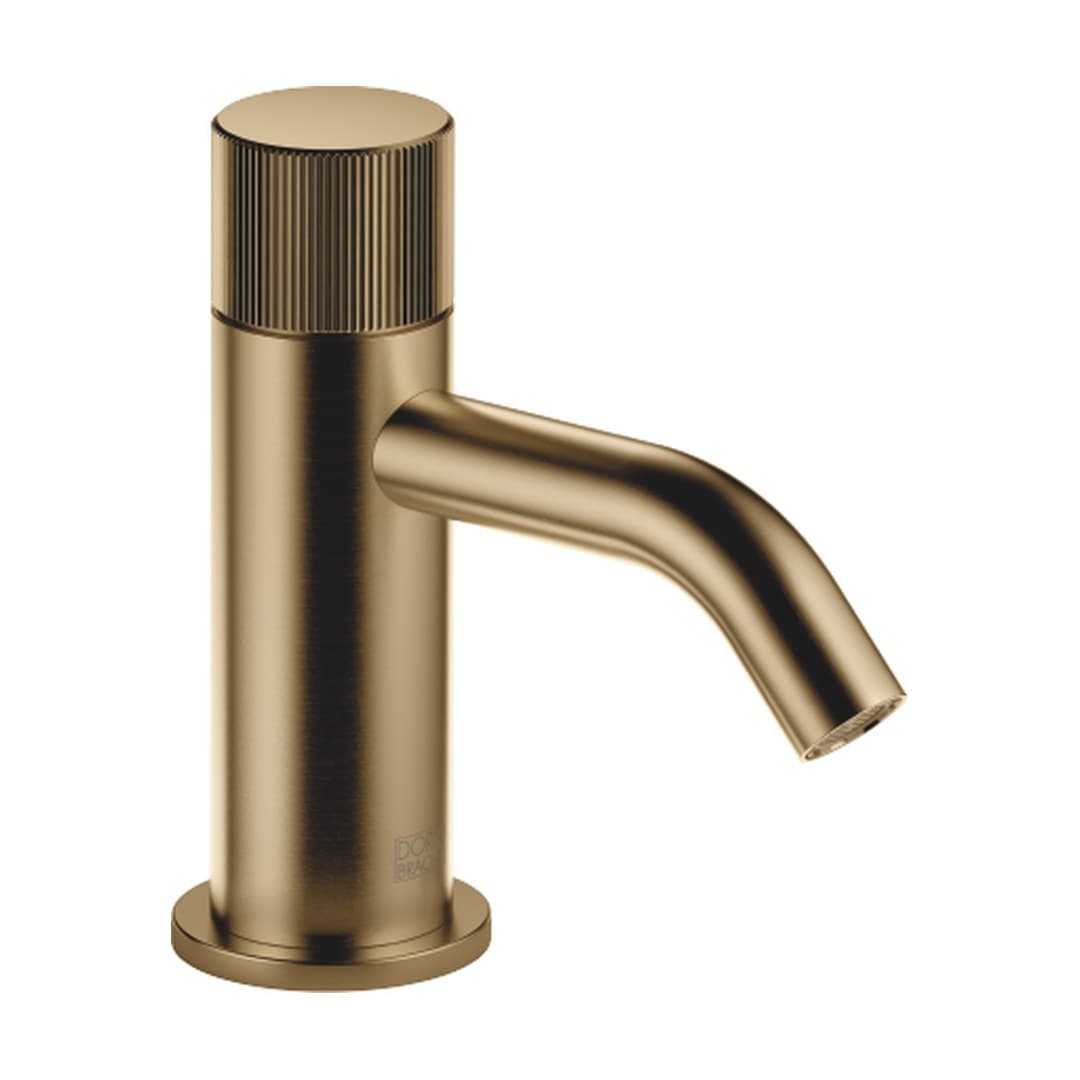 Dornbracht Meta – Μπαταρία Νιπτήρα – Pillar tap cold water – Brushed Dark Brass (PVD) (17500660-39)