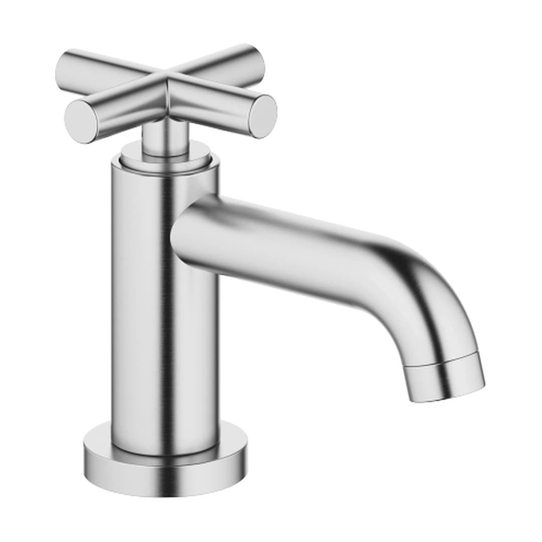 Dornbracht Tara – Μπαταρία Νιπτήρα – Pillar tap cold water – Brushed Chrome (17500892-93)