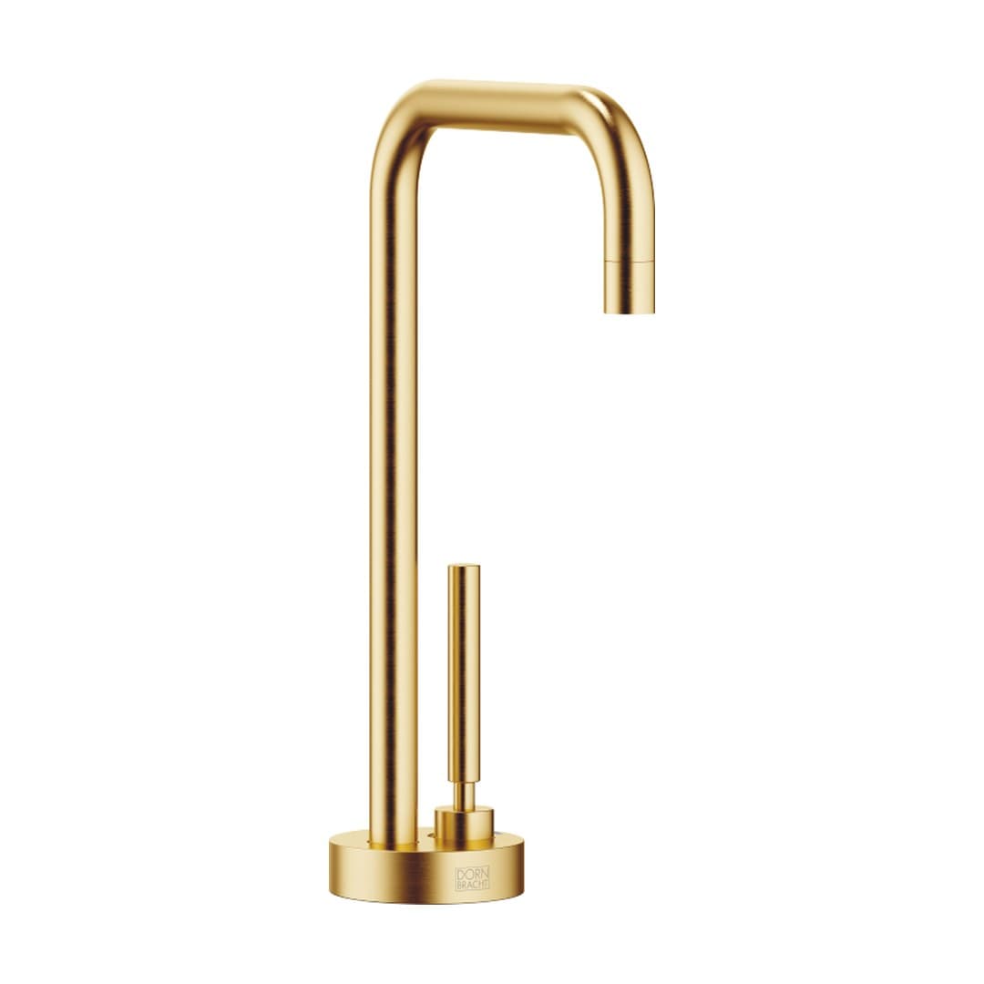 Dornbracht Meta Square – Μπαταρία Κουζίνας – COLD WATER DISPENSER – Brushed Durabrass (23kt Gold) (17872861-28)