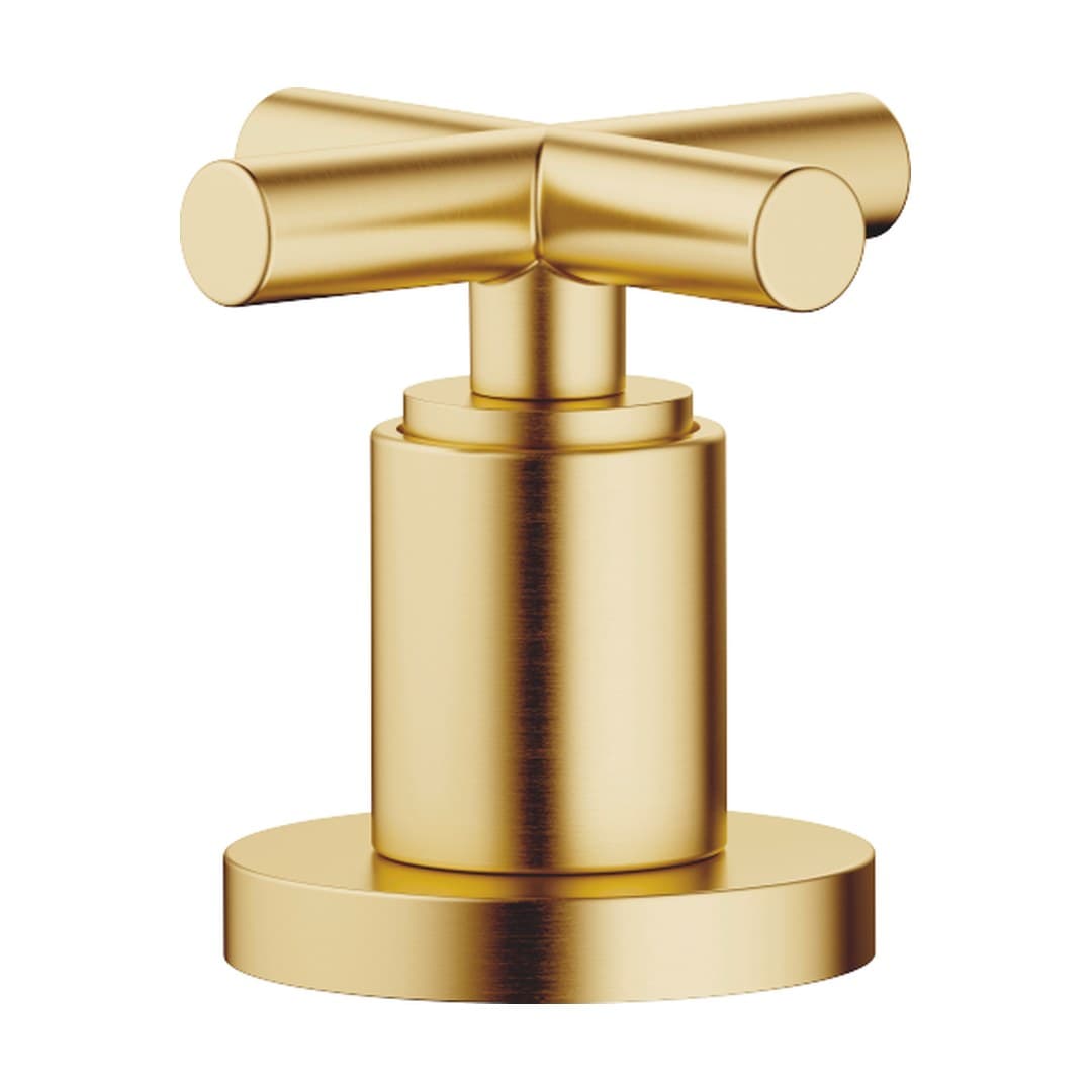 Dornbracht Tara – Διακόπτης Ντους – Deck valve clockwise closing cold or hot – Brushed Durabrass (23kt Gold) (20000892-28)