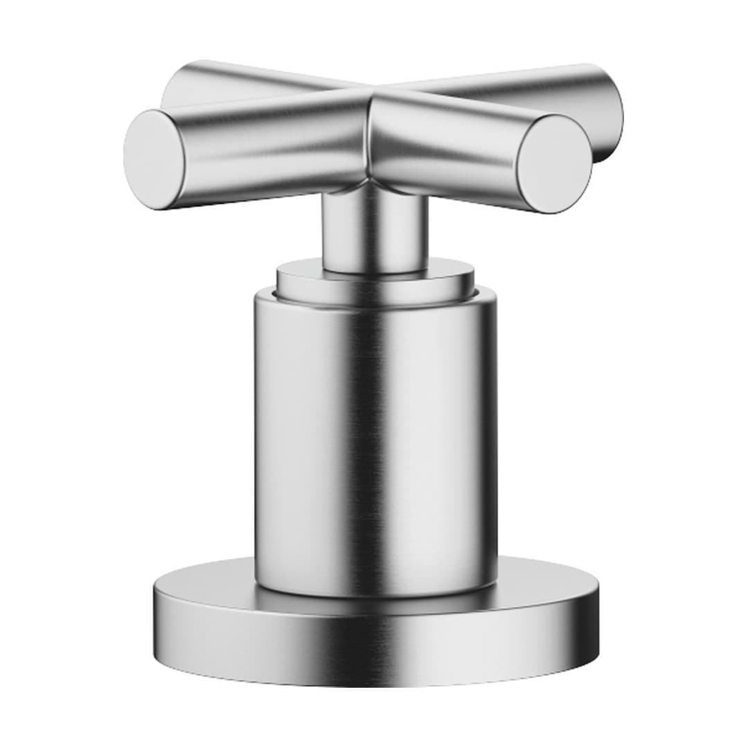 Dornbracht Tara – Διακόπτης Ντους – Deck valve clockwise closing cold or hot – Brushed Chrome (20000892-93)