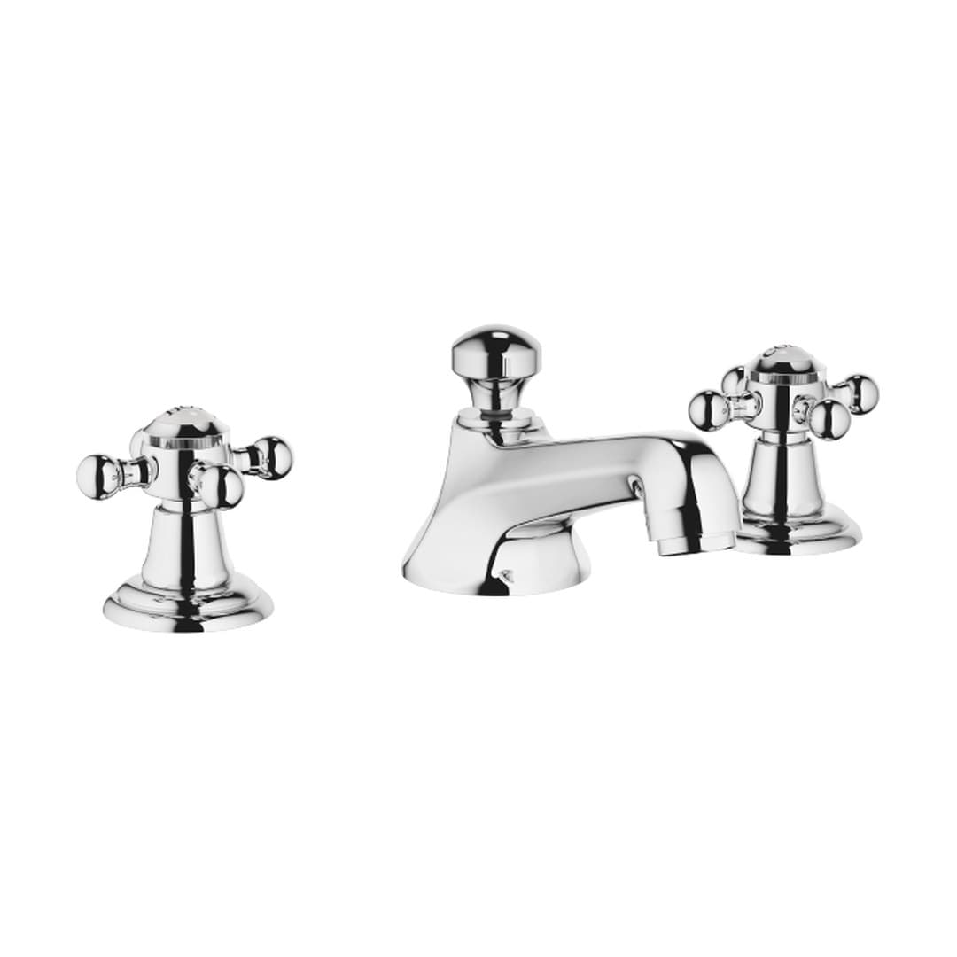 Dornbracht Madison – Μπαταρία Νιπτήρα – Three-hole basin mixer with pop-up waste – Chrome (20700360-00)