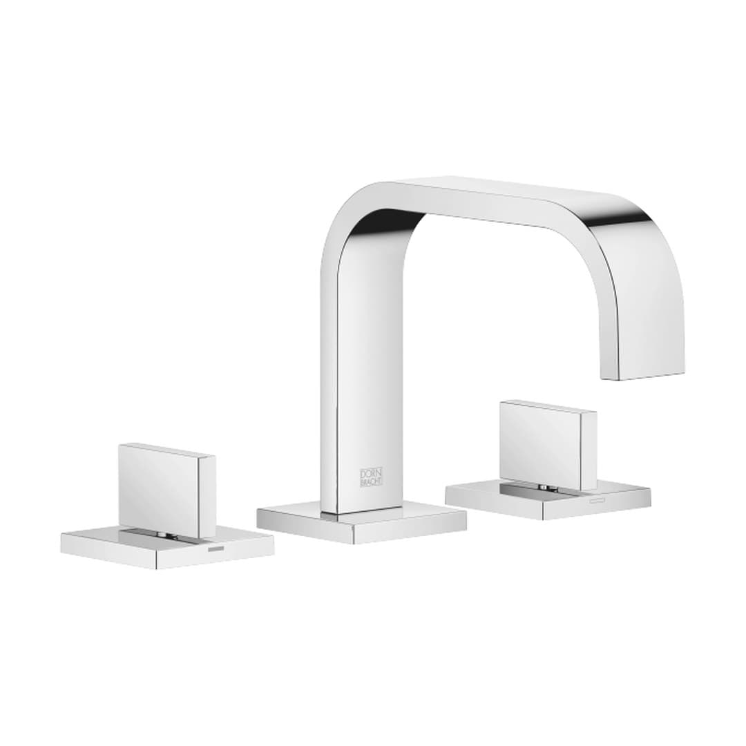 Dornbracht MEM – Μπαταρία Νιπτήρα – Three-hole basin mixer with pop-up waste – Chrome (20705782-00)