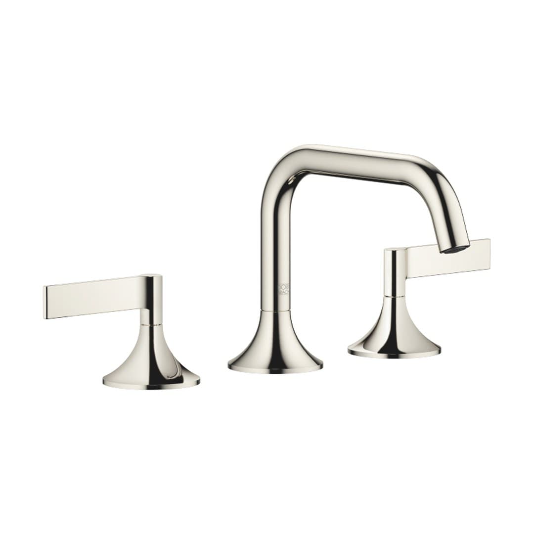 Dornbracht VAIA – Μπαταρία Νιπτήρα – Three-hole basin mixer with pop-up waste – Platinum (20705819-08)