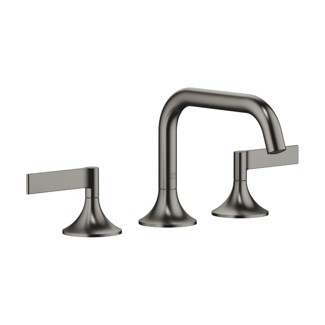 Dornbracht VAIA – Μπαταρία Νιπτήρα – Three-hole basin mixer with pop-up waste – Brushed Dark Platinum (20705819-99)