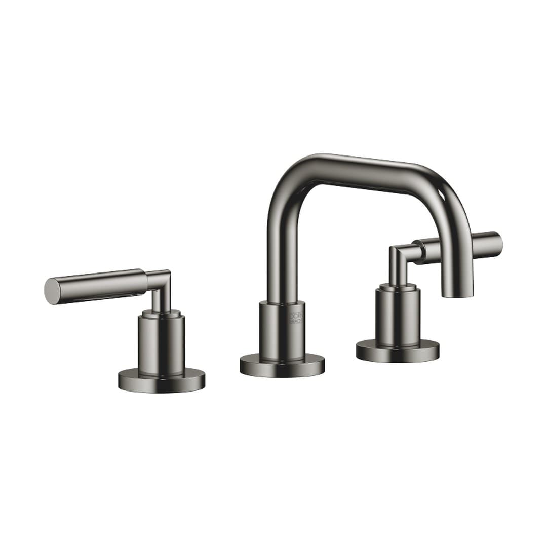 Dornbracht Tara – Μπαταρία Νιπτήρα – Three-hole basin mixer with pop-up waste – Dark Chrome (20705882-19)