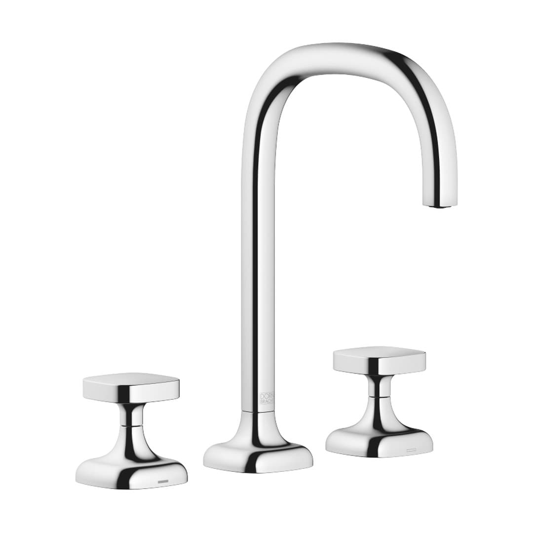 Dornbracht COYA – Μπαταρία Νιπτήρα – Three-hole basin mixer without pop-up waste – Chrome (20713404-00)