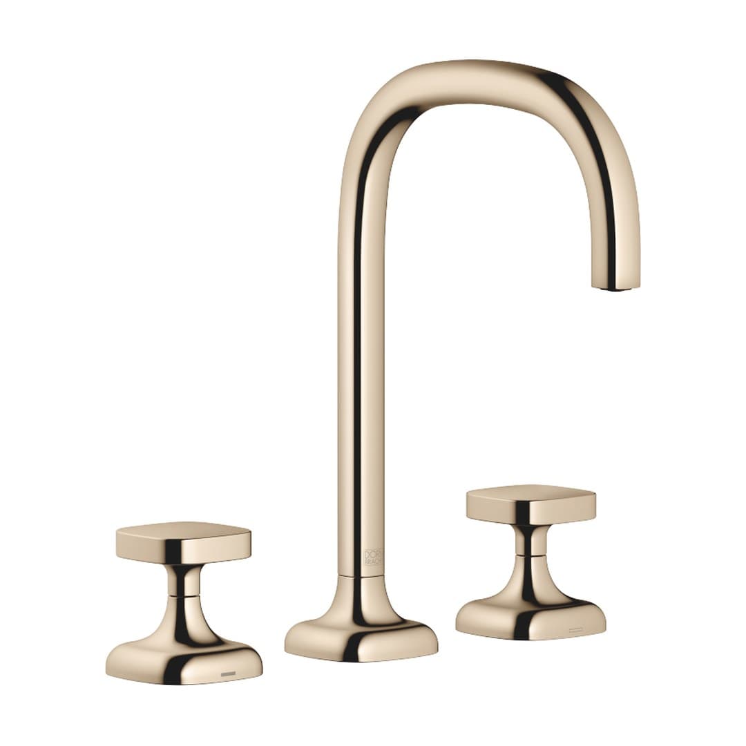 Dornbracht COYA – Μπαταρία Νιπτήρα – Three-hole basin mixer without pop-up waste – Champagne (22kt Gold) (20713404-47)