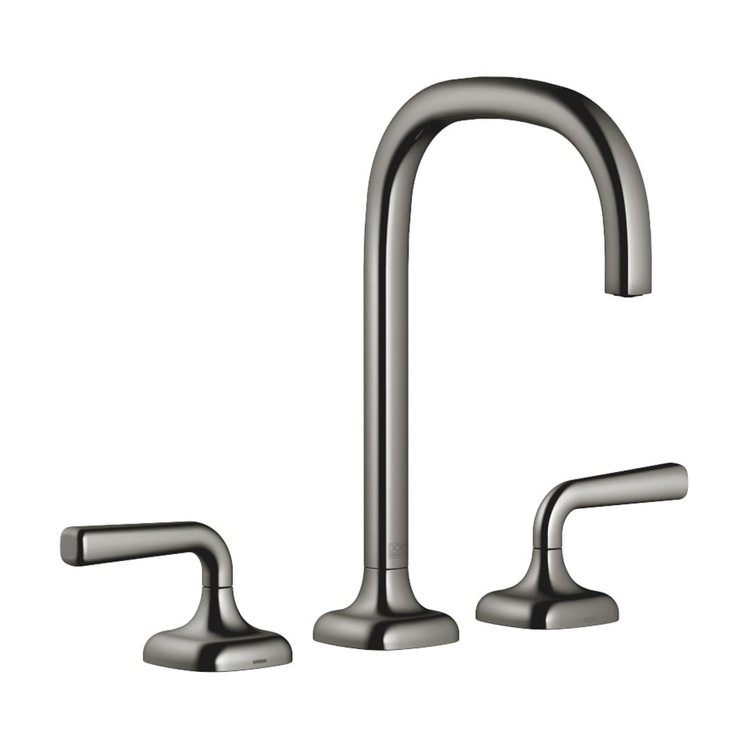 Dornbracht COYA – Μπαταρία Νιπτήρα – Three-hole basin mixer without pop-up waste – Dark Chrome (20713414-19)