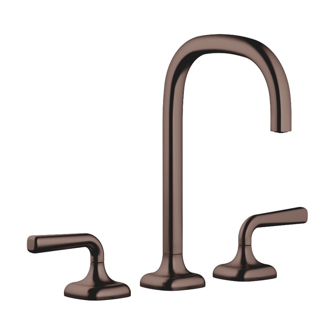 Dornbracht COYA – Μπαταρία Νιπτήρα – Three-hole basin mixer without pop-up waste – Brushed Dark Bronze (PVD) (20713414-43)
