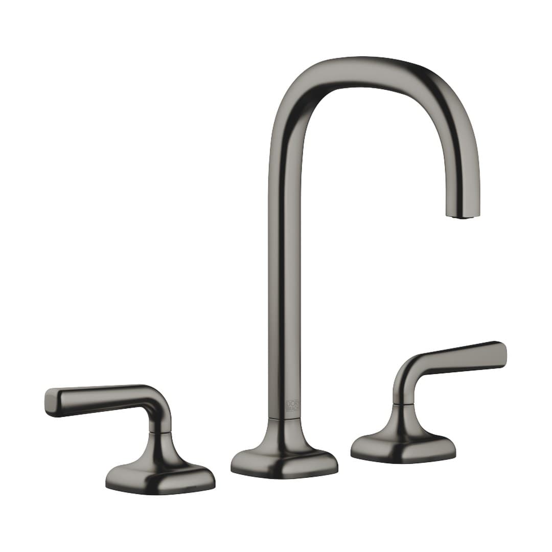 Dornbracht COYA – Μπαταρία Νιπτήρα – Three-hole basin mixer without pop-up waste – Brushed Dark Platinum (20713414-99)