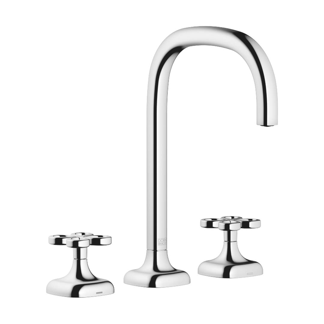 Dornbracht COYA – Μπαταρία Νιπτήρα – Three-hole basin mixer without pop-up waste – Chrome (20713424-00)