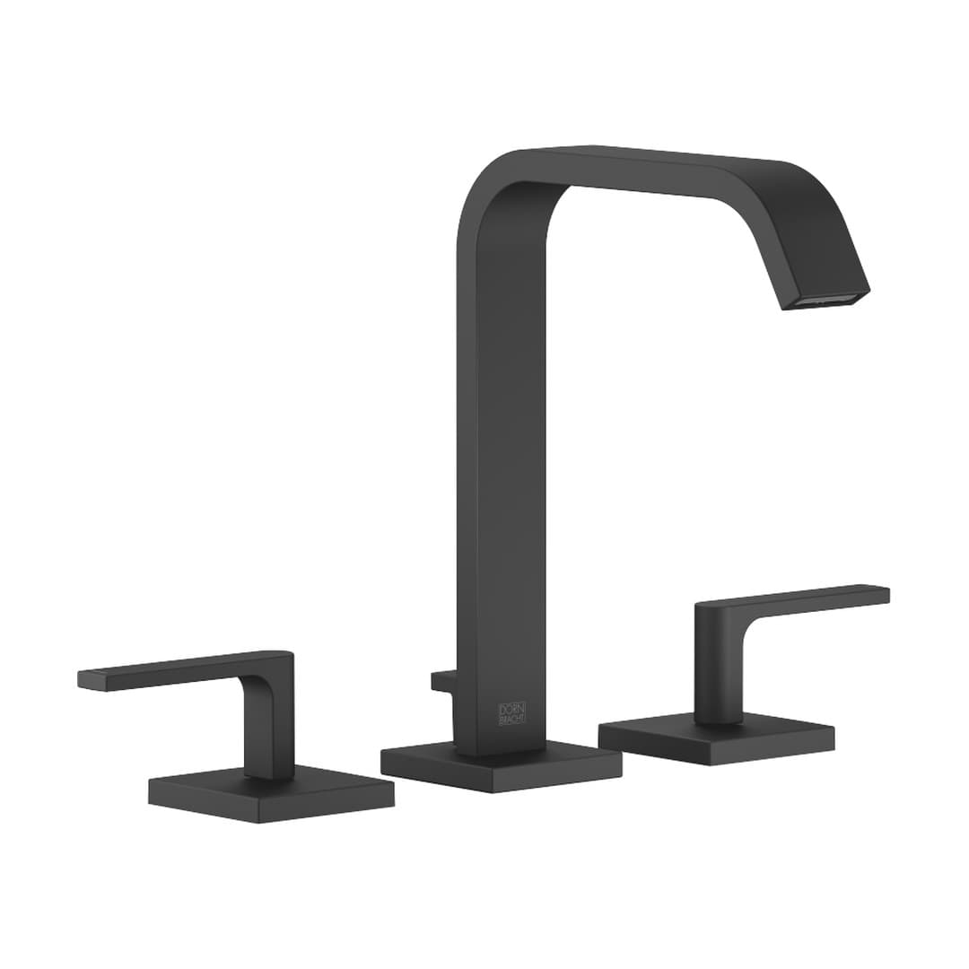 Dornbracht IMO – Μπαταρία Νιπτήρα – Three-hole basin mixer with pop-up waste – Matte Black (20713671-33)