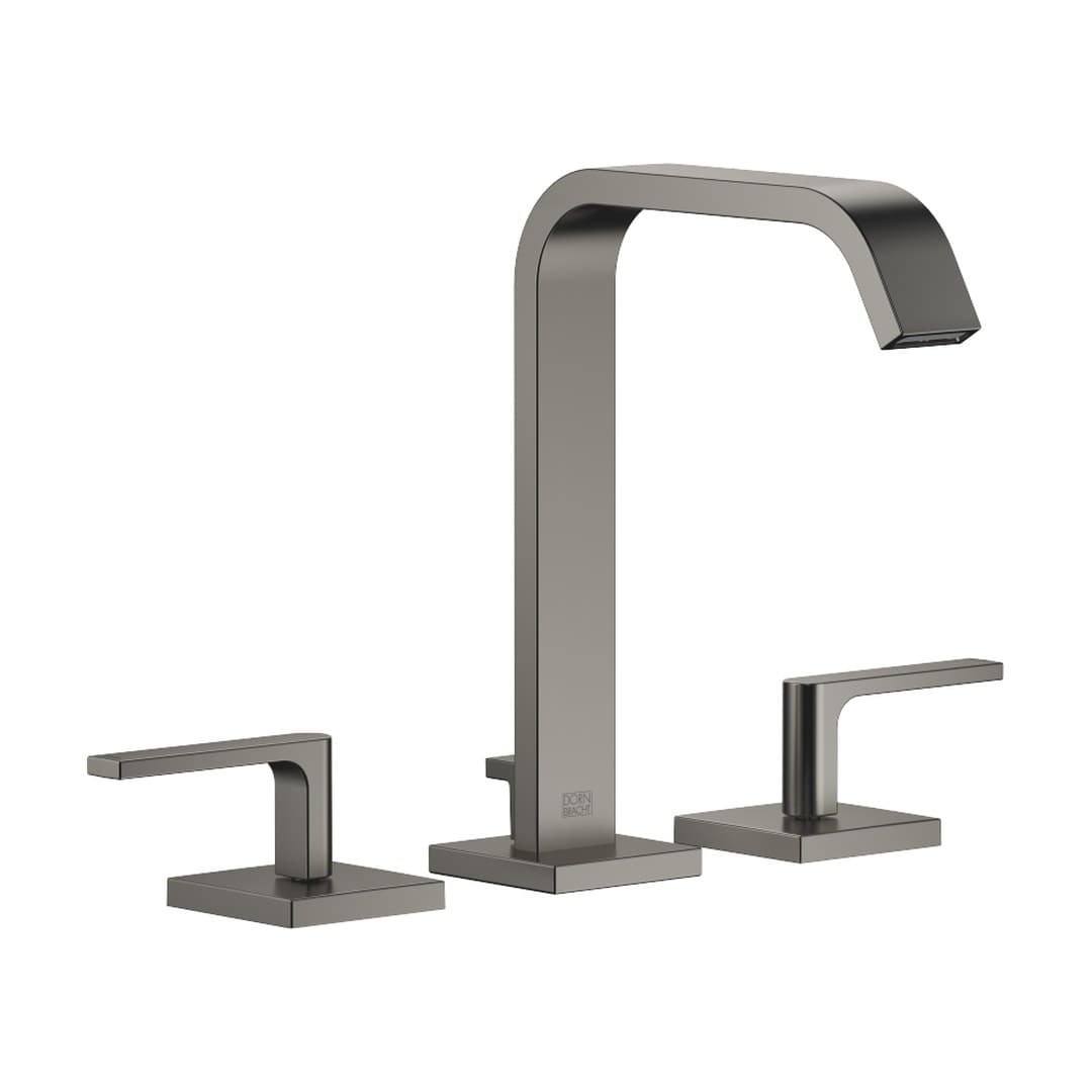 Dornbracht IMO – Μπαταρία Νιπτήρα – Three-hole basin mixer with pop-up waste – Brushed Dark Platinum (20713671-99)