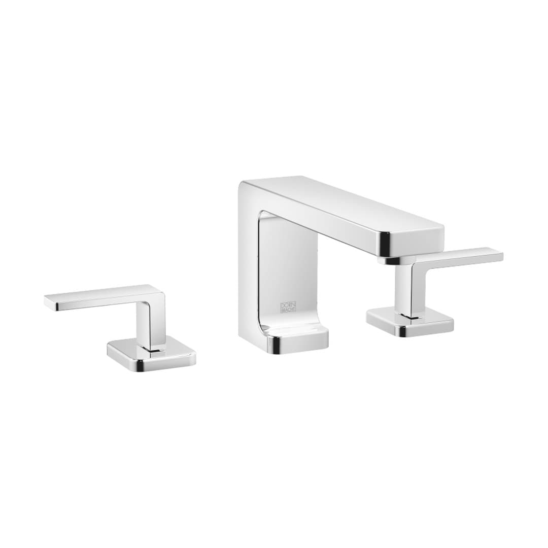 Dornbracht LULU – Μπαταρία Νιπτήρα – Three-hole basin mixer with pop-up waste – Chrome (20713710-00)