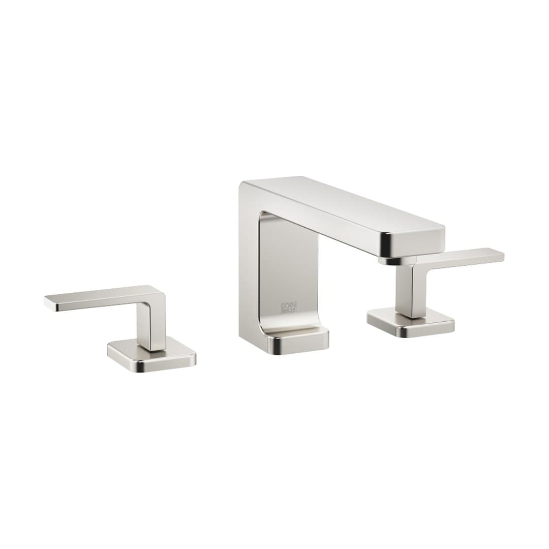 Dornbracht LULU – Μπαταρία Νιπτήρα – Three-hole basin mixer with pop-up waste – Brushed Platinum (20713710-06)