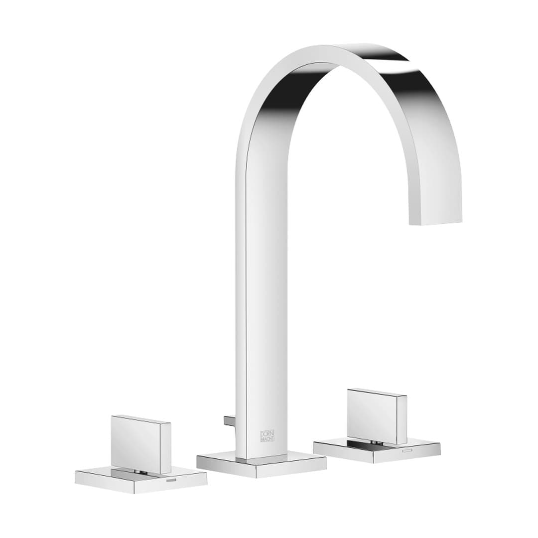 Dornbracht MEM – Μπαταρία Νιπτήρα – Three-hole basin mixer with pop-up waste – Chrome (20713782-00)