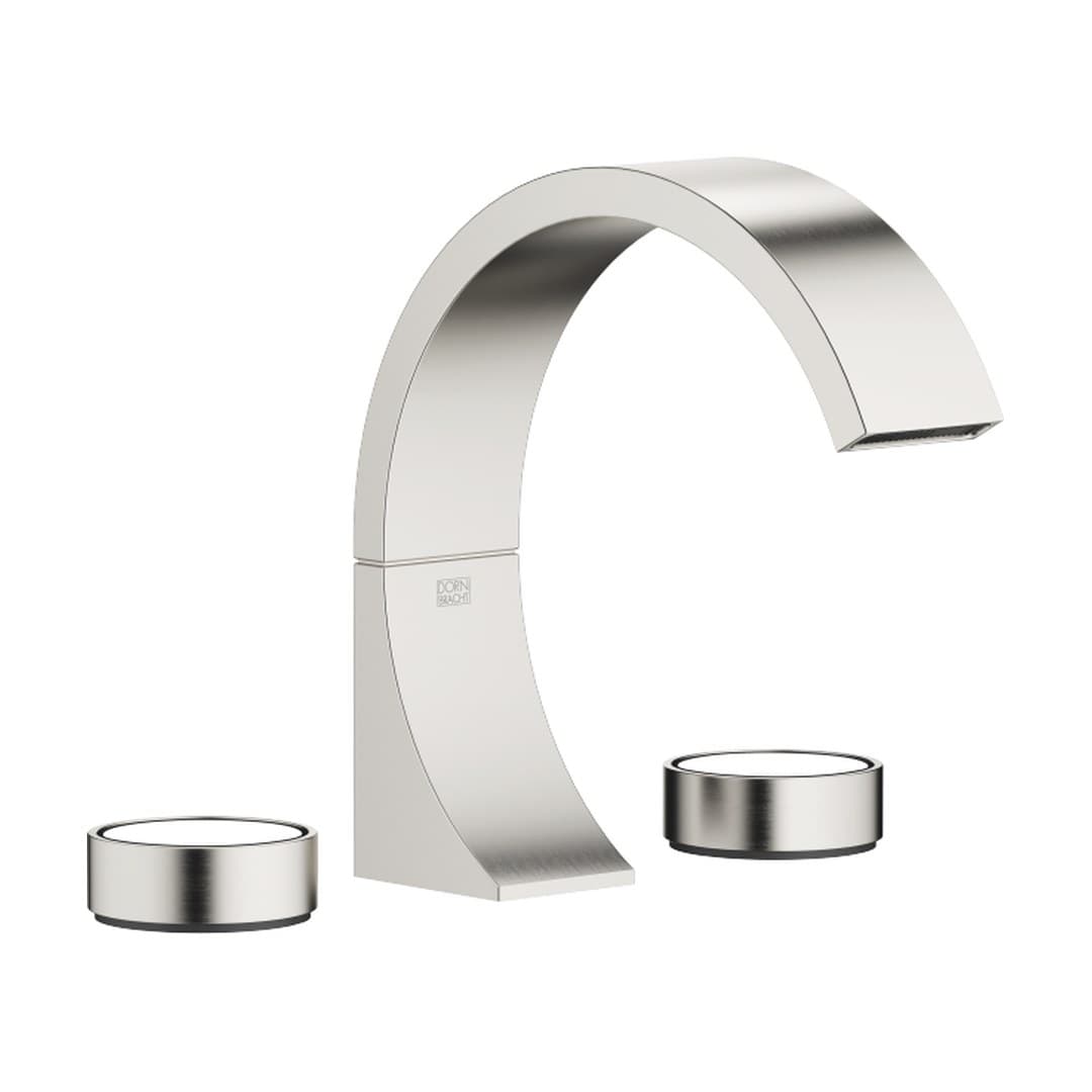 Dornbracht CYO – Μπαταρία Νιπτήρα – Three-hole basin mixer with pop-up waste – Brushed Platinum (20713811-06)