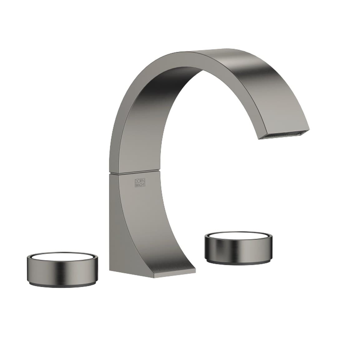 Dornbracht CYO – Μπαταρία Νιπτήρα – Three-hole basin mixer with pop-up waste – Brushed Dark Platinum (20713811-99)