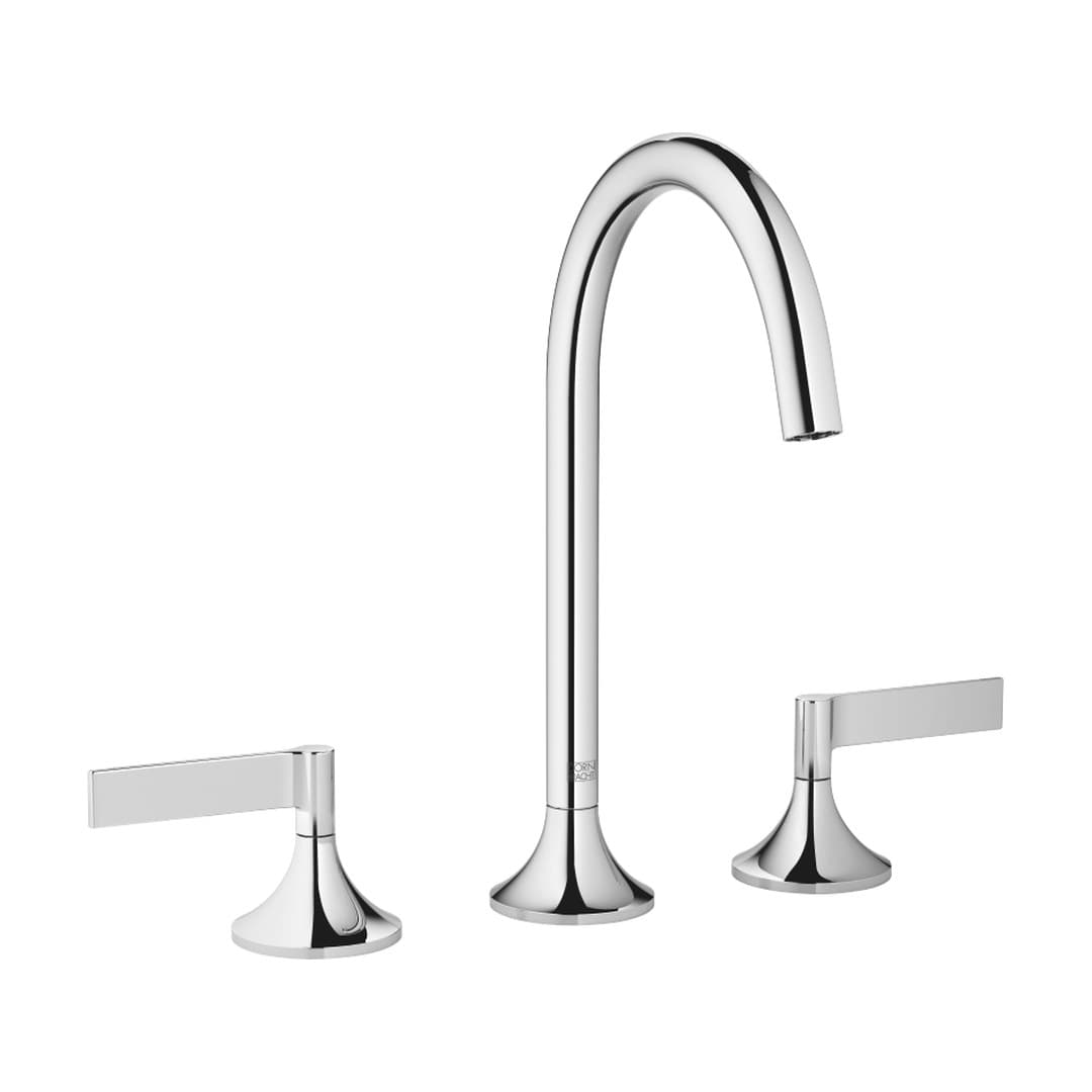 Dornbracht VAIA – Μπαταρία Νιπτήρα – Three-hole basin mixer with pop-up waste – Chrome (20713819-00)