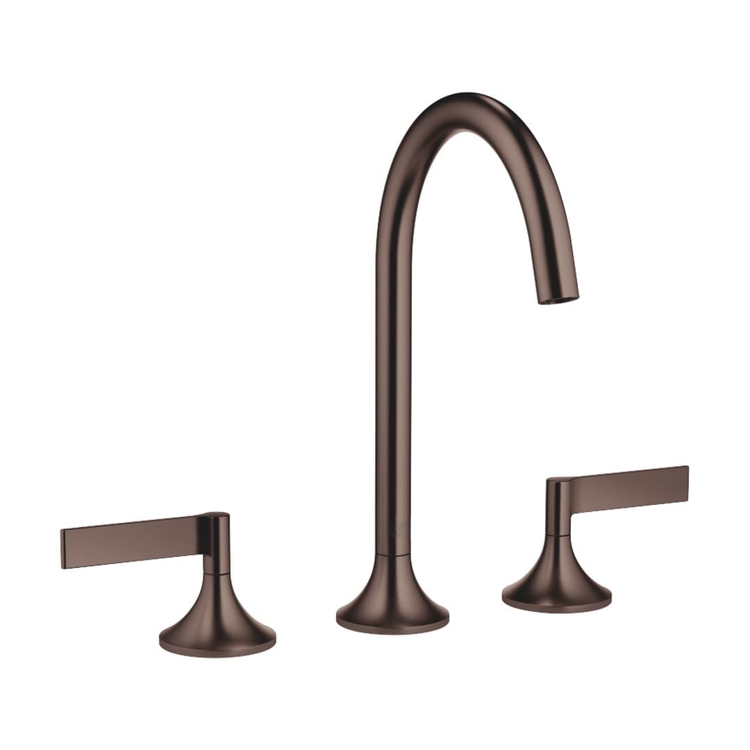 Dornbracht VAIA – Μπαταρία Νιπτήρα – Three-hole basin mixer with pop-up waste – Brushed Dark Bronze (PVD) (20713819-43)