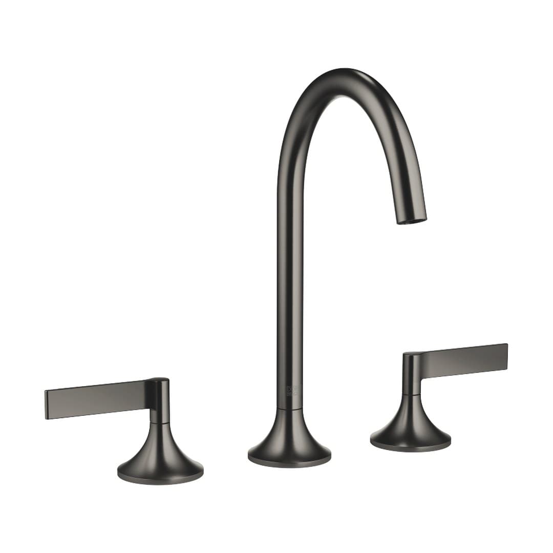 Dornbracht VAIA – Μπαταρία Νιπτήρα – Three-hole basin mixer with pop-up waste – Brushed Dark Platinum (20713819-99)