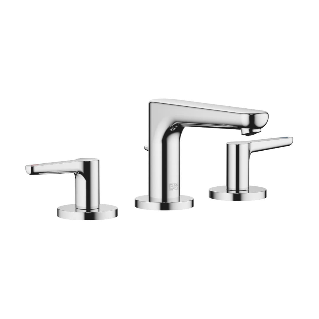 Dornbracht Dornbracht Yamou – Μπαταρία Νιπτήρα – Three-hole basin mixer with pop-up waste – Chrome (20713831-00)