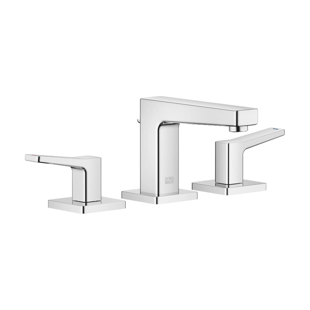 Dornbracht Dornbracht Yarre – Μπαταρία Νιπτήρα – Three-hole basin mixer with pop-up waste – Chrome (20713832-00)