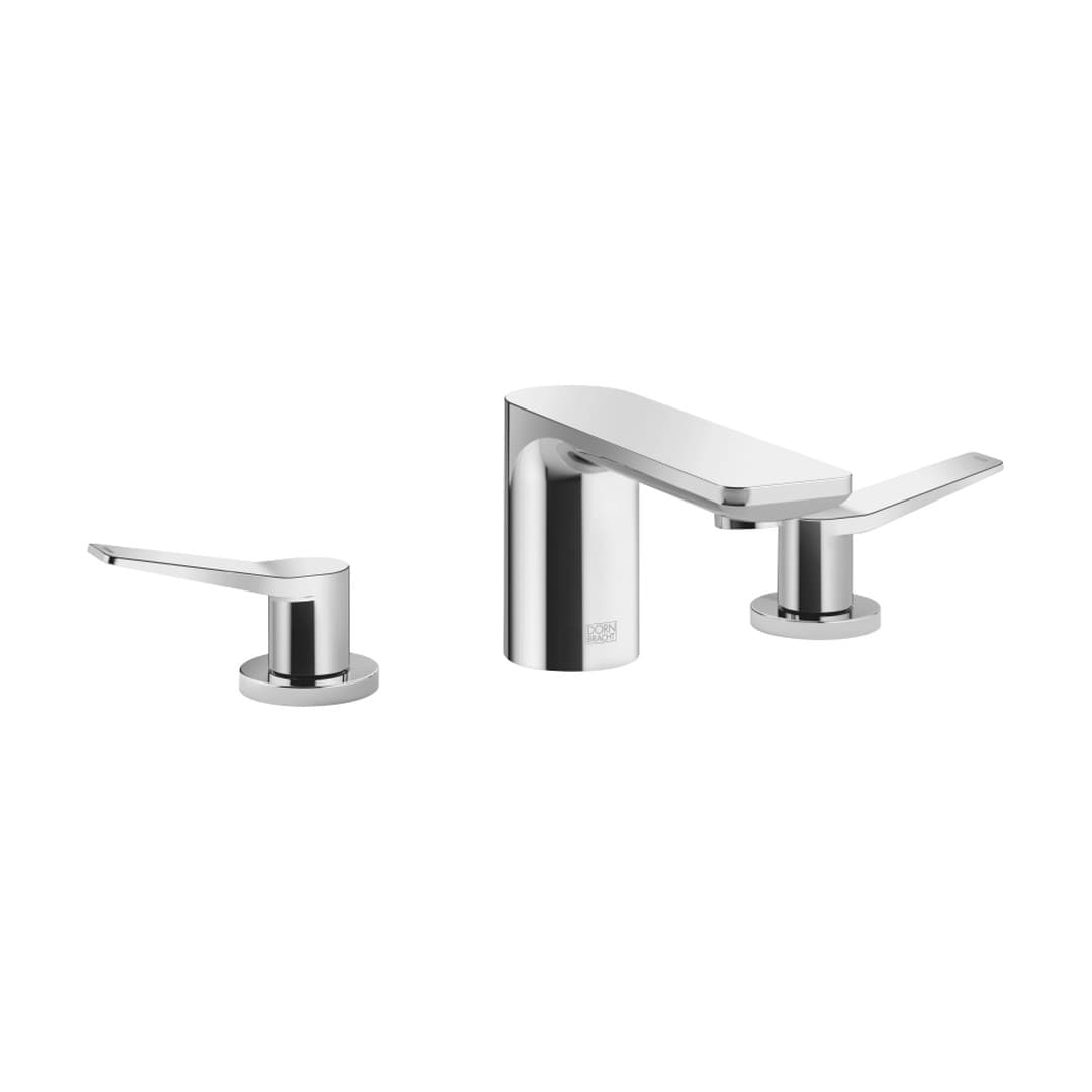 Dornbracht Lissé – Μπαταρία Νιπτήρα – Three-hole basin mixer with pop-up waste – Chrome (20713845-00)