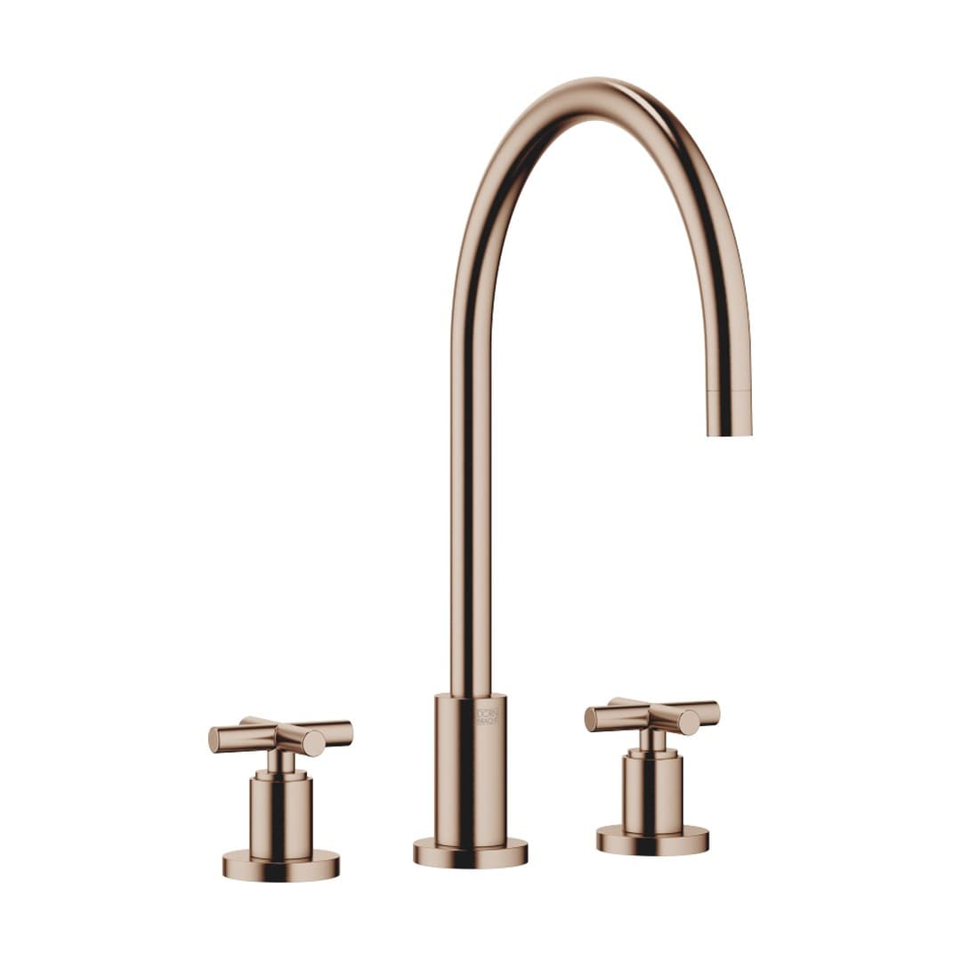 Dornbracht Tara – Μπαταρία Κουζίνας – Three-hole mixer – Brushed Bronze (PVD) (20816892-42)