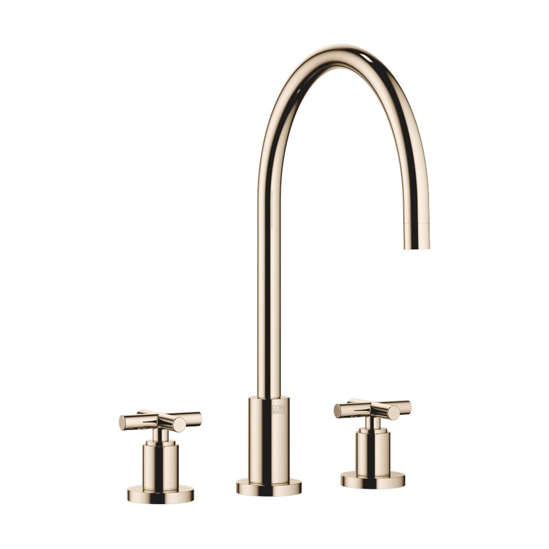 Dornbracht Tara – Μπαταρία Κουζίνας – Three-hole mixer – Champagne (22kt Gold) (20816892-47)
