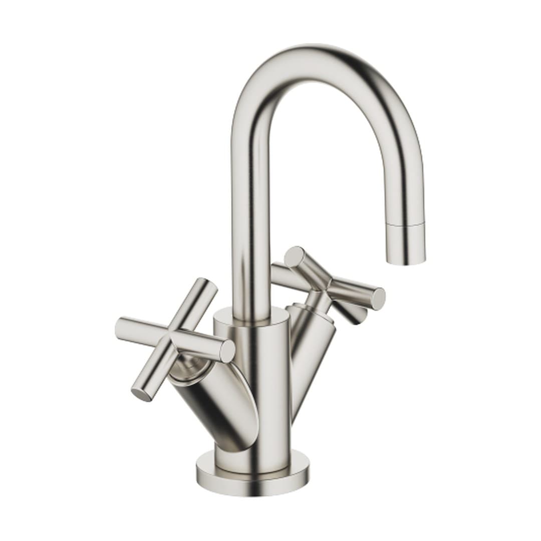 Dornbracht Tara – Μπαταρία Νιπτήρα – Single-hole basin mixer with pop-up waste – Brushed Platinum (22302892-06)