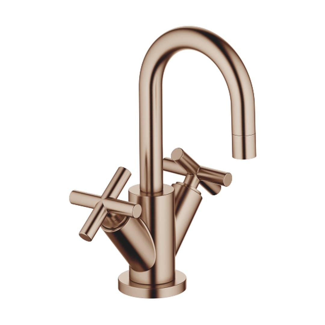 Dornbracht Tara – Μπαταρία Νιπτήρα – Single-hole basin mixer with pop-up waste – Brushed Bronze (PVD) (22302892-42)