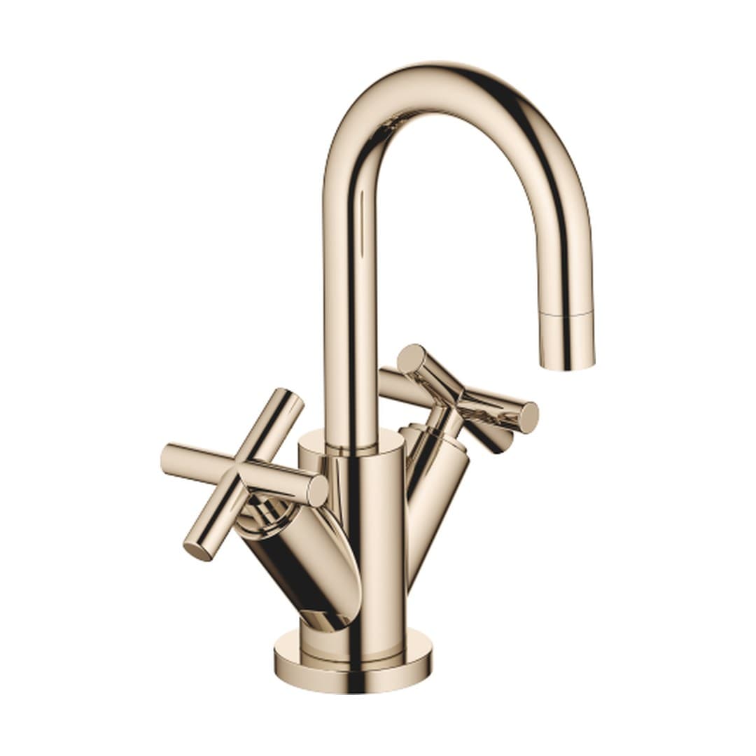 Dornbracht Tara – Μπαταρία Νιπτήρα – Single-hole basin mixer with pop-up waste – Champagne (22kt Gold) (22302892-47)