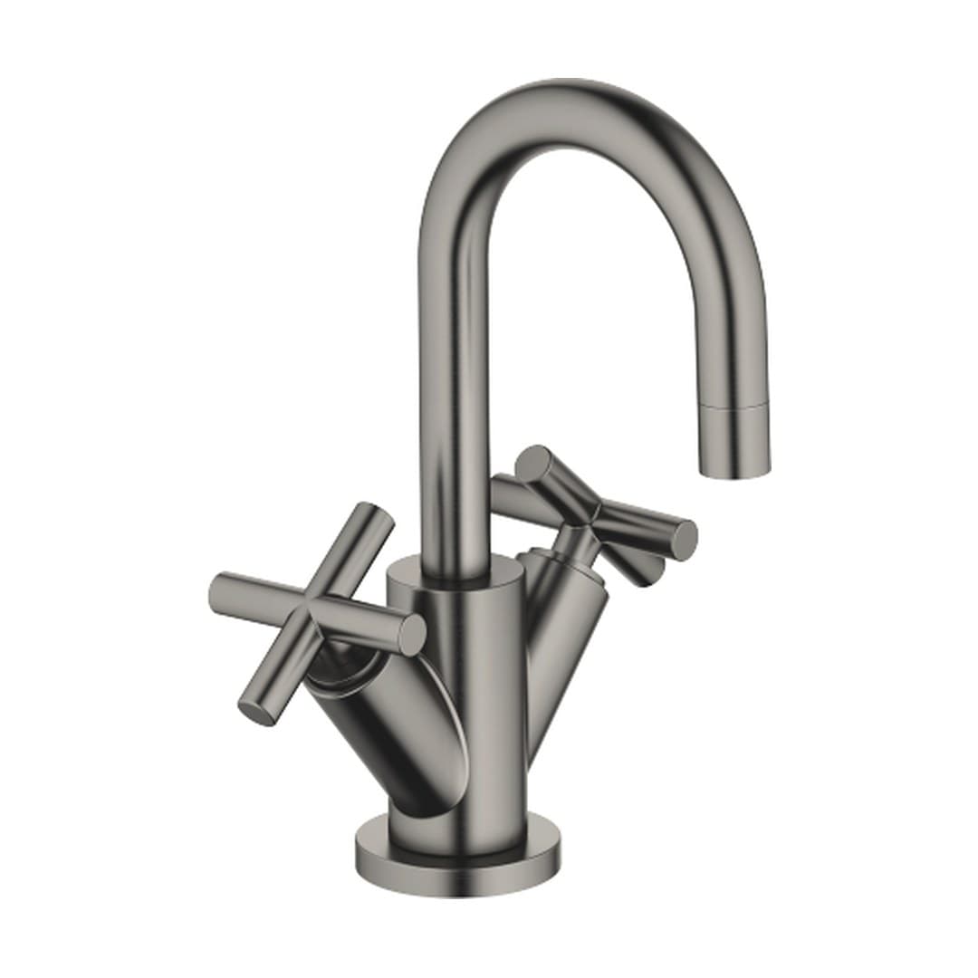 Dornbracht Tara – Μπαταρία Νιπτήρα – Single-hole basin mixer with pop-up waste – Brushed Dark Platinum (22302892-99)