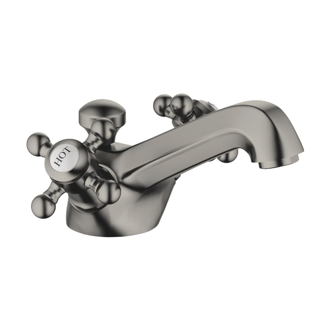 Dornbracht Madison – Μπαταρία Νιπτήρα – Single-hole basin mixer with pop-up waste – Brushed Dark Platinum (22500360-99)