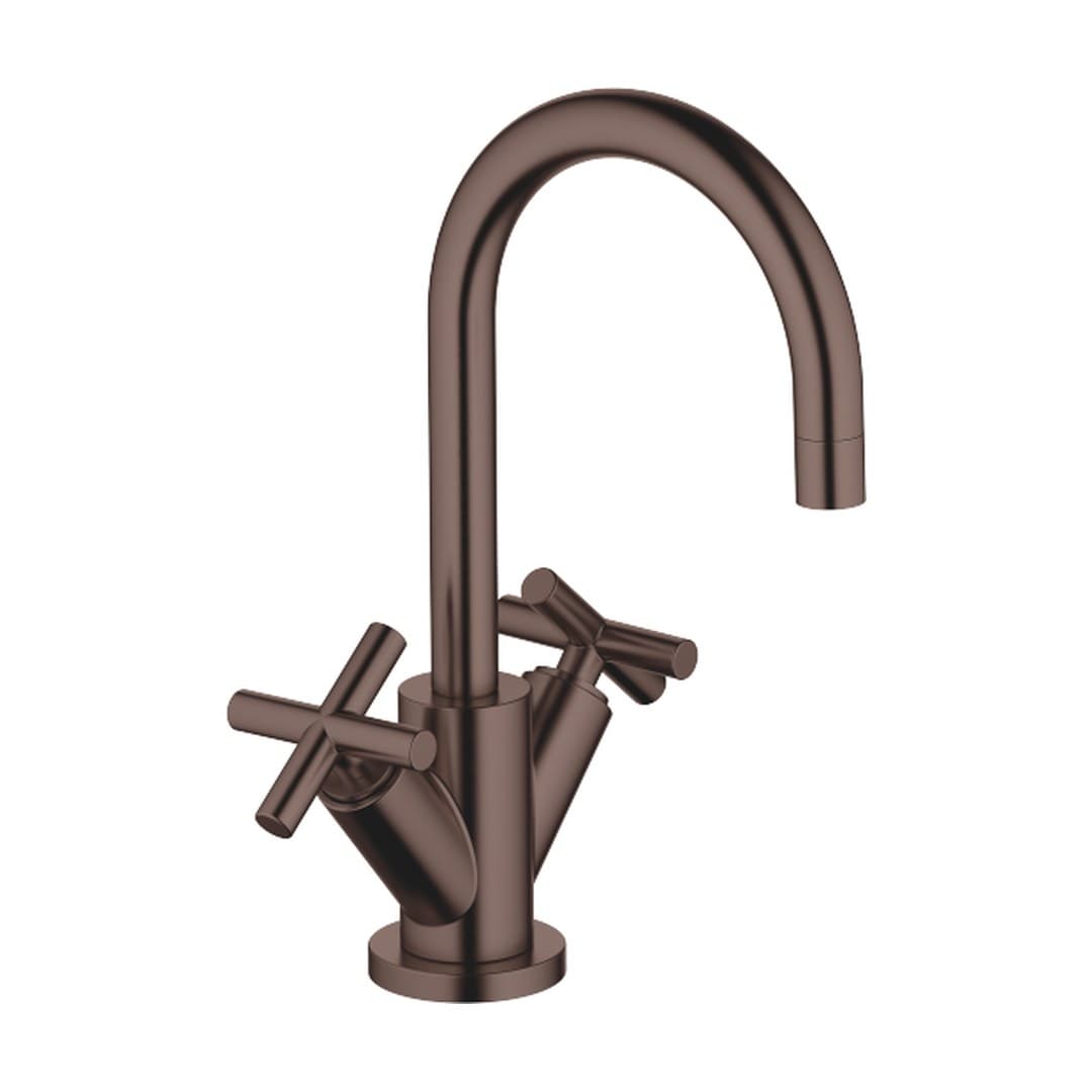 Dornbracht Tara – Μπαταρία Νιπτήρα – Single-hole basin mixer with pop-up waste – Brushed Dark Bronze (PVD) (22512892-43)
