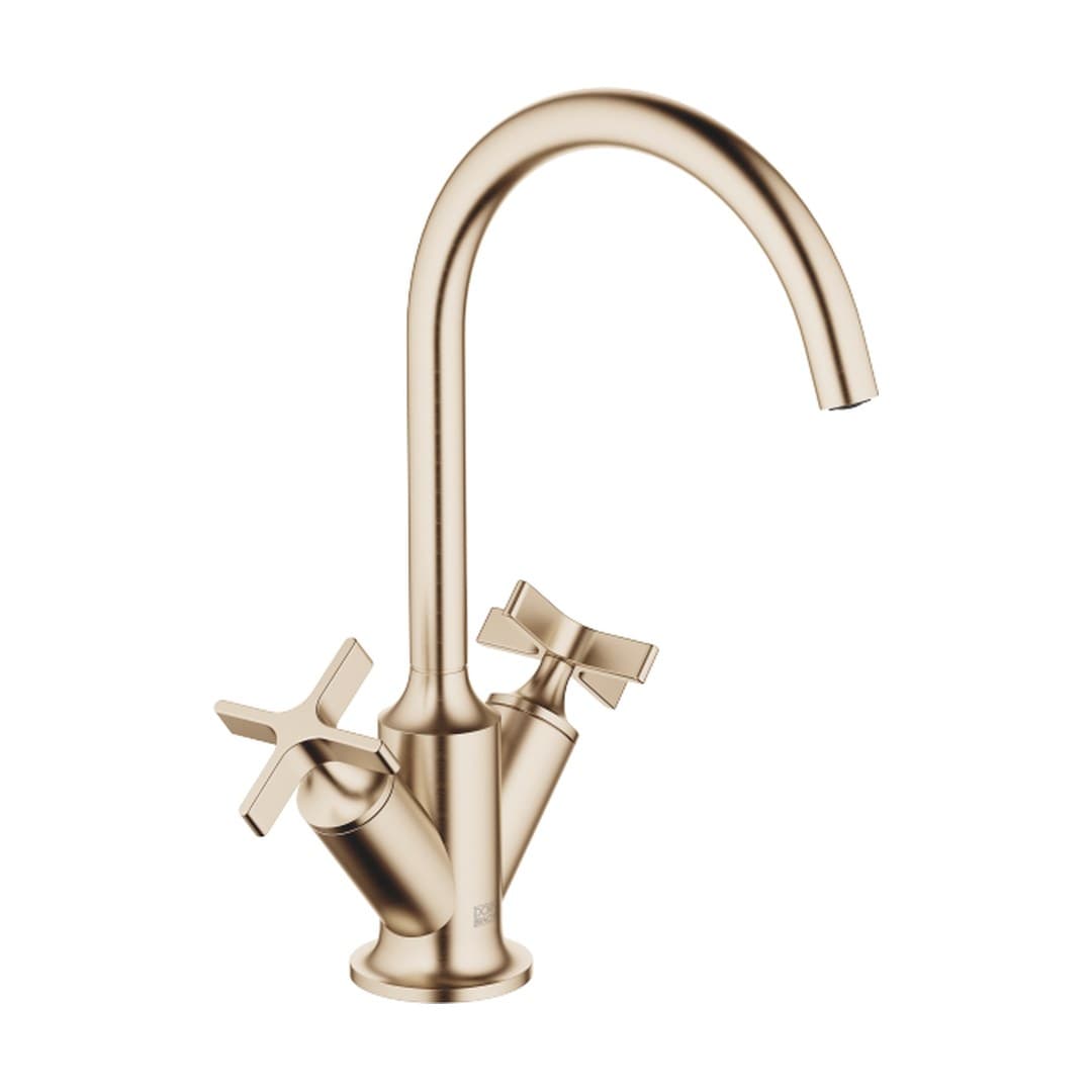 Dornbracht VAIA – Μπαταρία Νιπτήρα – Single-hole basin mixer with pop-up waste – Brushed Champagne (22kt Gold) (22513809-46)