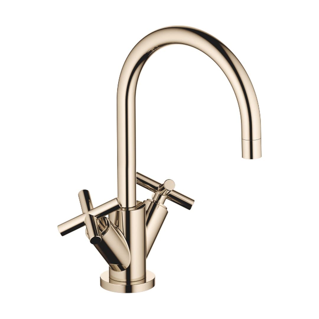 Dornbracht Tara – Μπαταρία Νιπτήρα – Single-hole basin mixer with pop-up waste – Champagne (22kt Gold) (22513892-47)
