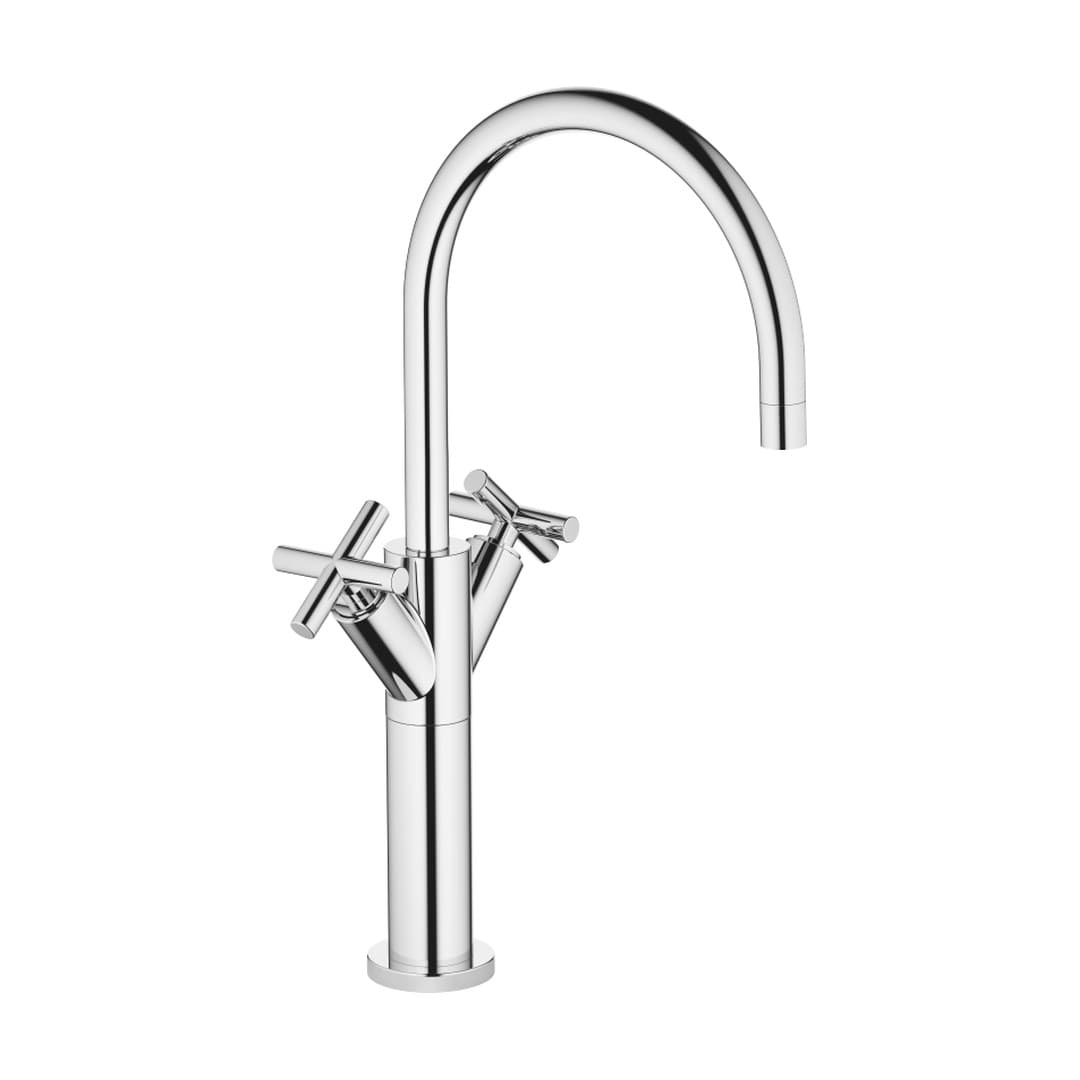 Dornbracht Tara – Μπαταρία Νιπτήρα Ψηλή – Chrome (22533892-00)